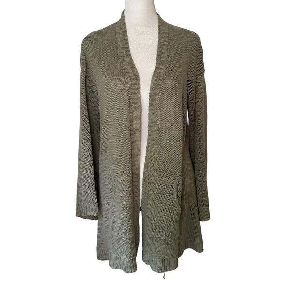 Show Me Your Mumu Mellow gray knit open-front skull cardigan size S - Picture 1 of 12